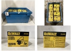 BOX OF DEWALT DISPOSABLE PARTICULATE RESPIRATORS - 5PCS