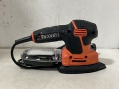 BLACK AND DECKER NEXT GENERATION MOUSE SANDER - MODEL NO. KA2500K