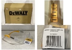 5 X BOXES OF 12 X DEWALT PROTECTOR CLEAR LENS - DPG54-1D