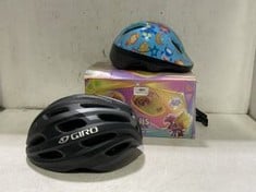 2 X ASSORTED CHILDRENS SAFETY BIKE HELMETS TO INCLUDE TROLLS SAFETY HELMET