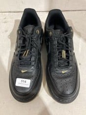 NIKE AIR FORCE 1 LUXE MENS TRAINERS IN BLACK SIZE 8