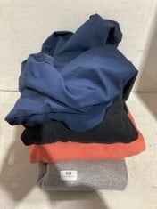 4 X ASSORTED ADULTS CLOTHING TO INCLUDE NIKE HOODIE IN ORANGE SIZE L