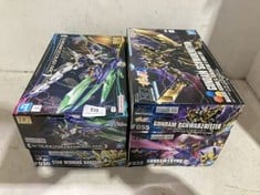 4 X ASSORTED ITEMS TO INCLUDE PLASTIC MODEL KIT STAR WINNING GUNDAM