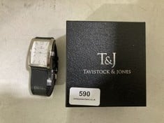 2 X ASSORTED MENS WATCHES TO INCLUDE TAVISTOCK & JONES MILITARY ALPINE WATCH SET