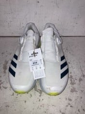 ADIDAS 22YDS BOOST CRICKET SHOES OFF-WHITE SIZE 12.5