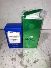 ABERCROMBIE & FITCH AUTHENTIC SELF MAN/HOMME EAU DE TOILETTE 100ML TO INCLUDE JOOP GO! EAU DE TOILETTE 200ML