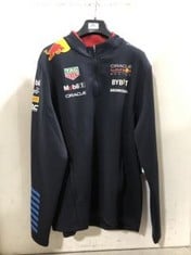 CASTORE ORACLE RED BULL RACING 1/4 ZIP MIDLAYER NIGHT SKY SIZE LG