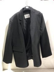 T/ALA SINGLE BREASTED BLAZER BLACK SIZE M