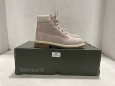 TIMBERLAND JUNIORS BOOTS IN LAVENDER PURPLE IN SIZE 3.5 - RRP - £80