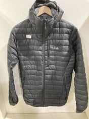 RAB ADULTS COAT IN BLACK SIZE M