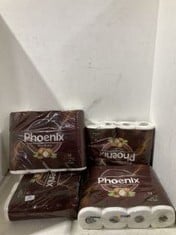 12 X ASSORTED TOILET ROLLS TO INCLUDE PHOENIX SHEA BUTTER TOILET ROLL