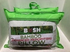 QTY OF ASSORTED BEDDING TO INCLUDE BAMBOO ENHANCED MEMORYFIBRE PILLOW