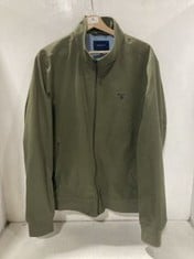 GANT MENS KHAKI GREEN JACKET IN SIZE M - RRP - £185