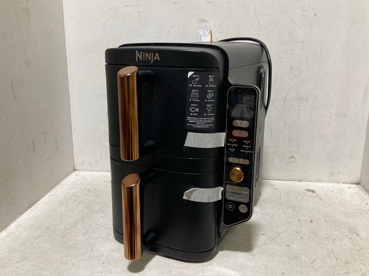 NINJA DOUBLE STACK XL 9.5L AIR FRYER SL400EUCP - RRP £269