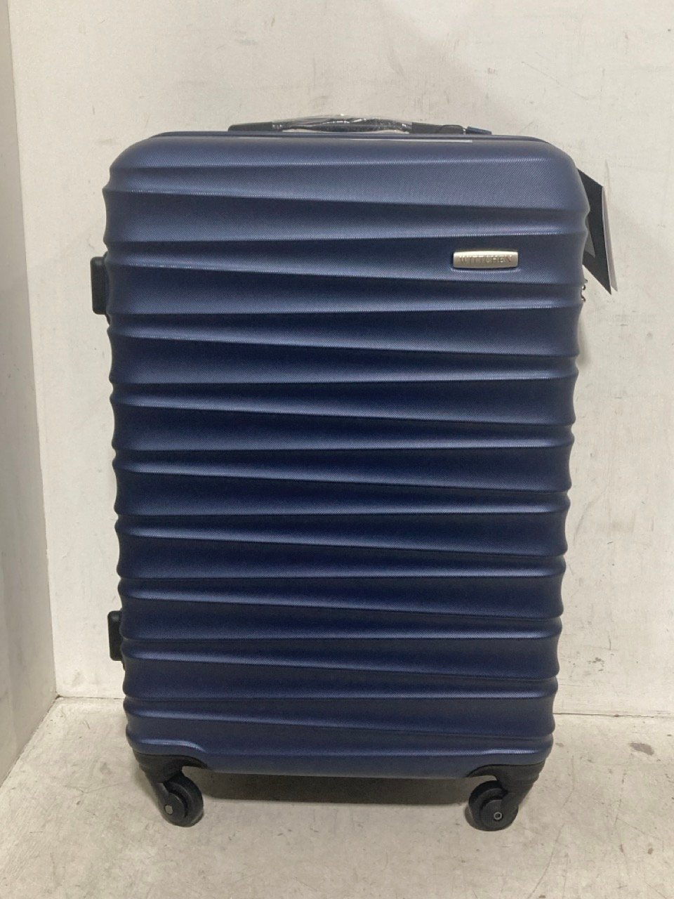 WITTCHEN BLUE 4 WHEEL SUITCASE