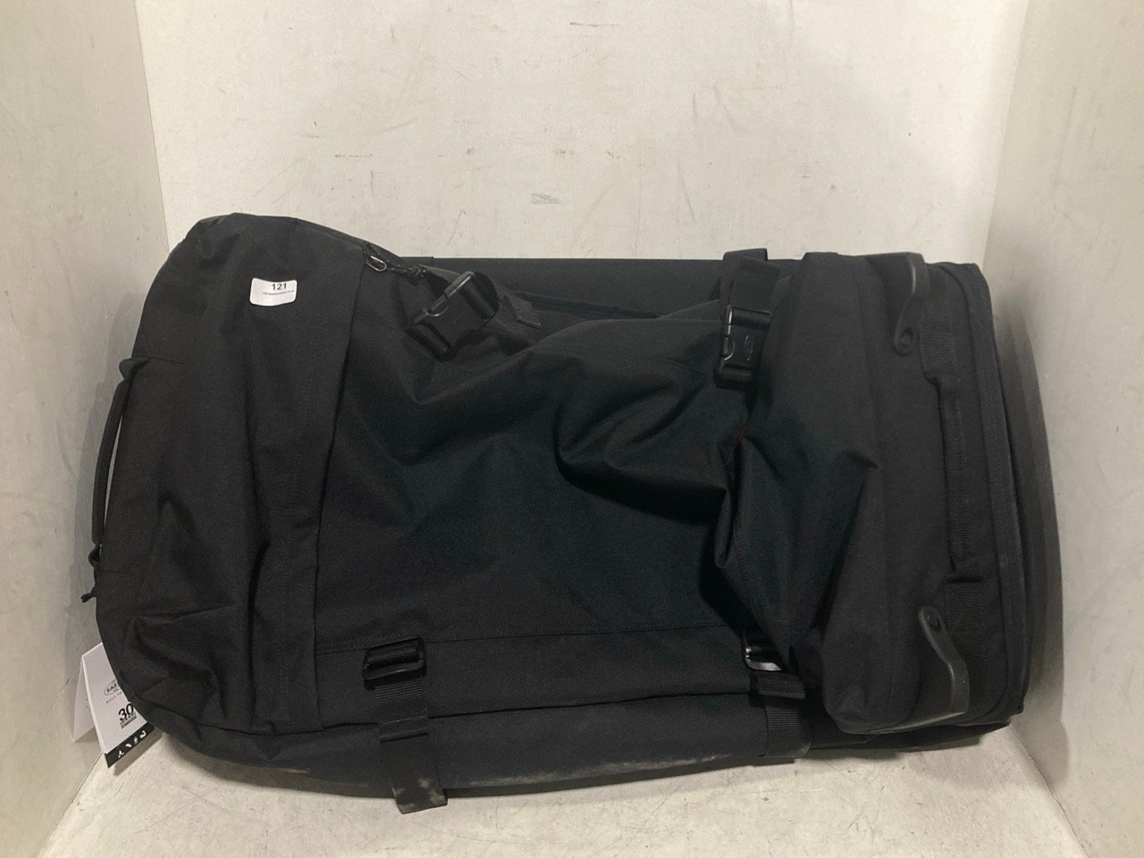 EASTPAK TRANVERZ BLACK 121L 2 WHEEL TRAVEL BAG