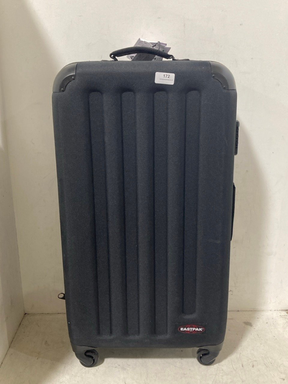 EASTPAK TRANZSHELL BLACK 4 WHEEL SUITCASE