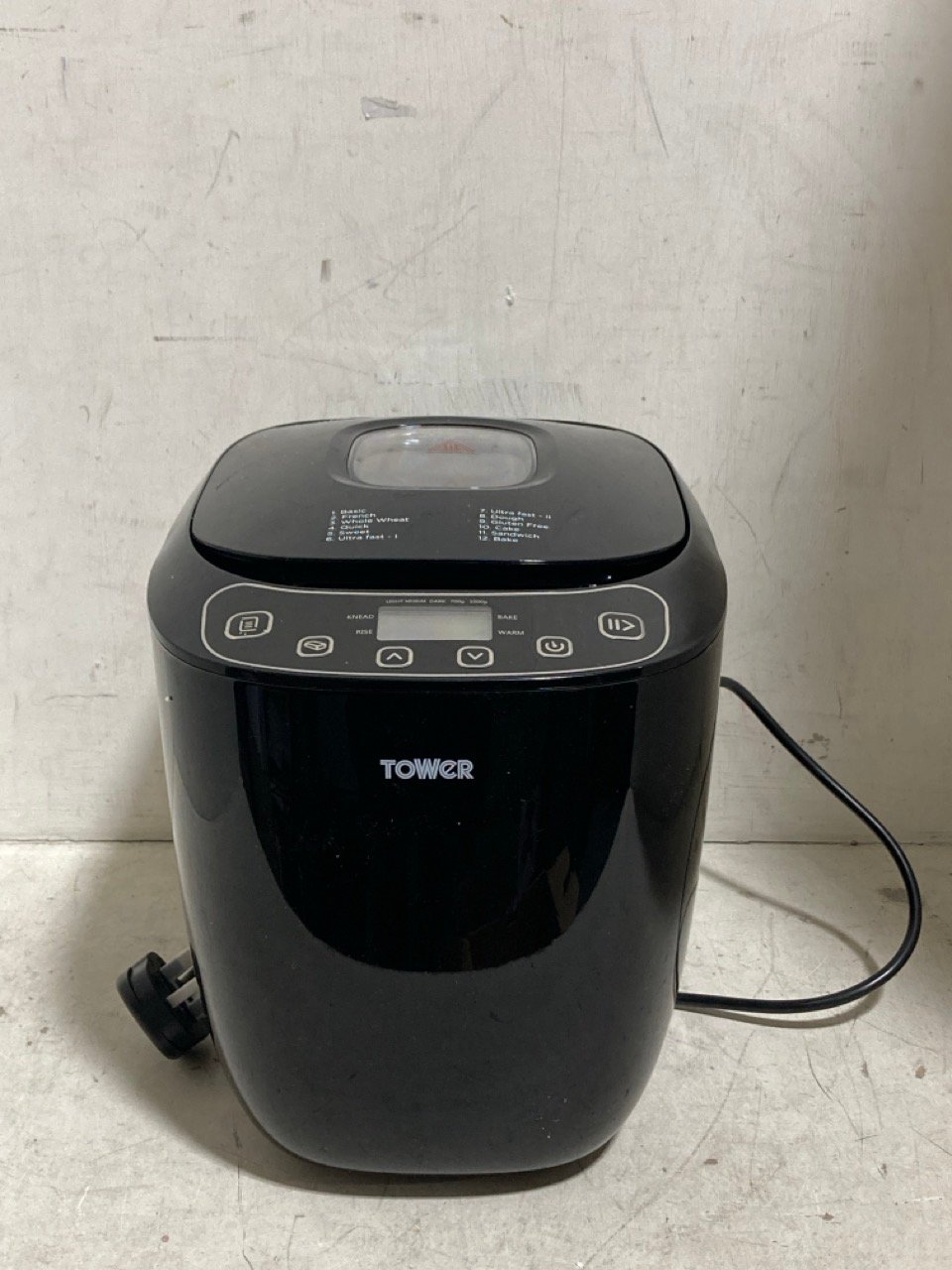 TOWER FAST BAKE 2LB DIGITAL BREAD MAKER