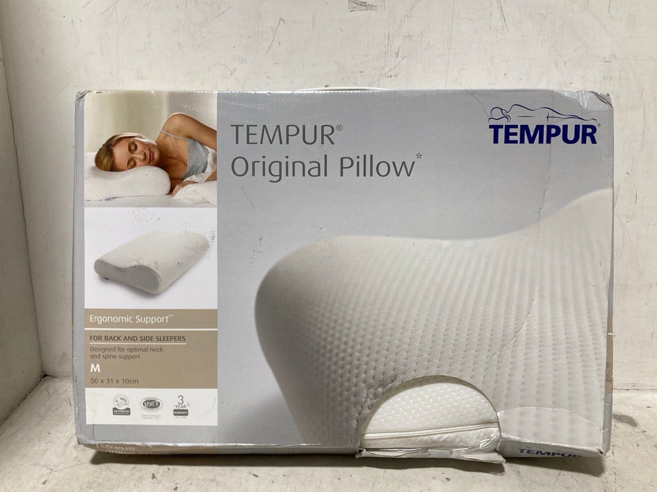 TEMPUR ORIGINAL MEMORY FOAM PILLOW