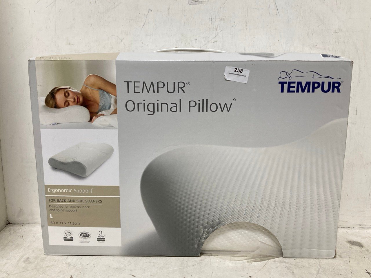 TEMPUR ORIGINAL MEMORY FOAM PILLOW