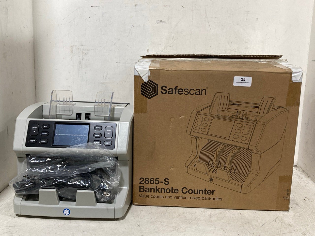 SAFESCAN BANKNOTE VALUE COUNTER 2865-S - RRP £910