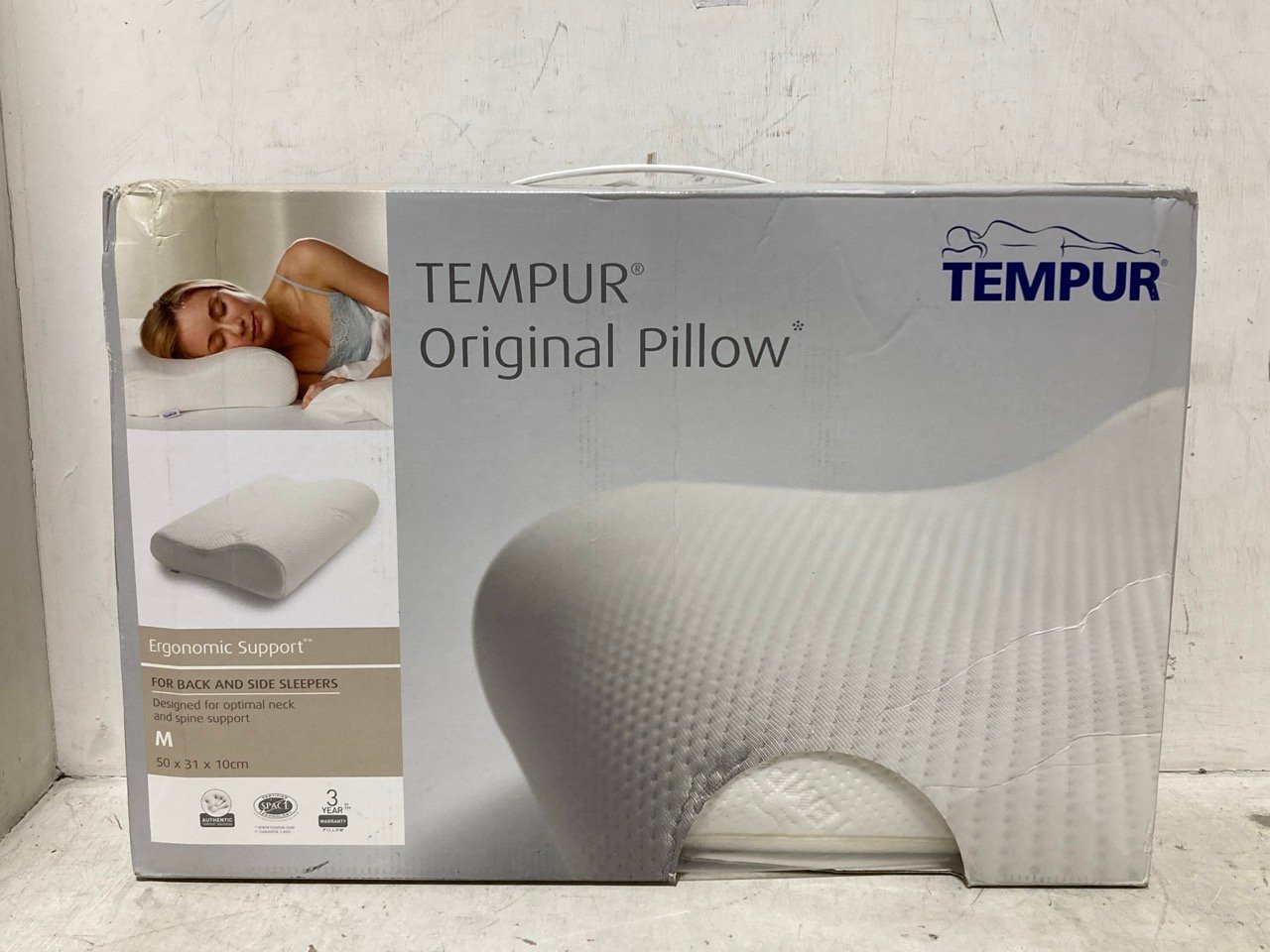 TEMPUR ORIGINAL MEMORY FOAM PILLOW