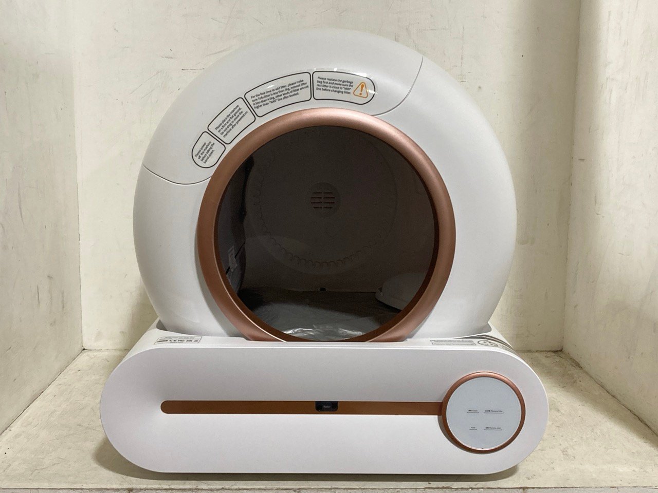 BAMBOOSANG AUTOMATIC SELF CLEANING CAT LITTER BOX