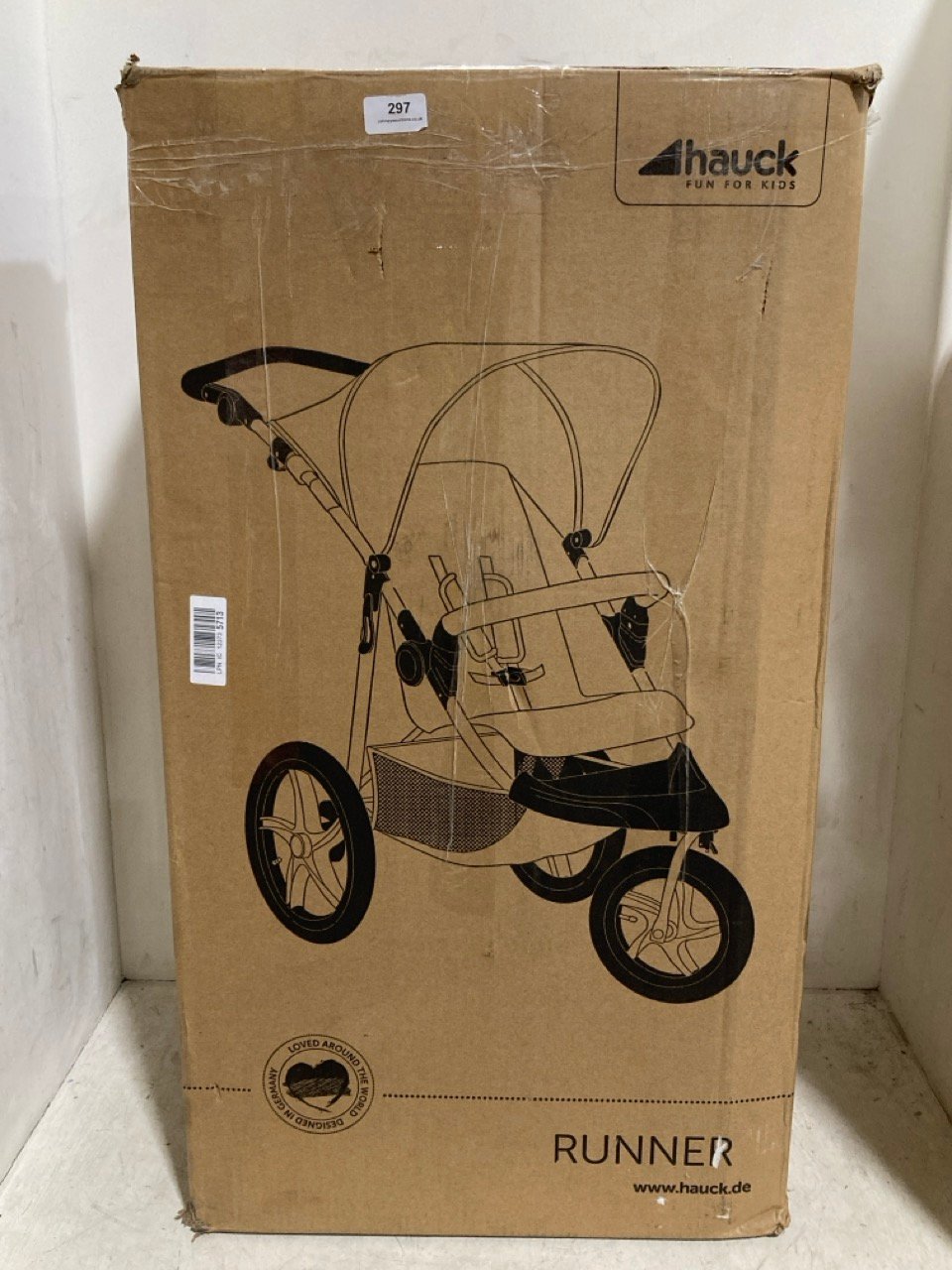 HAUCK RUNNER ALL TERRAIN PUSHCHAIR - RRP £149