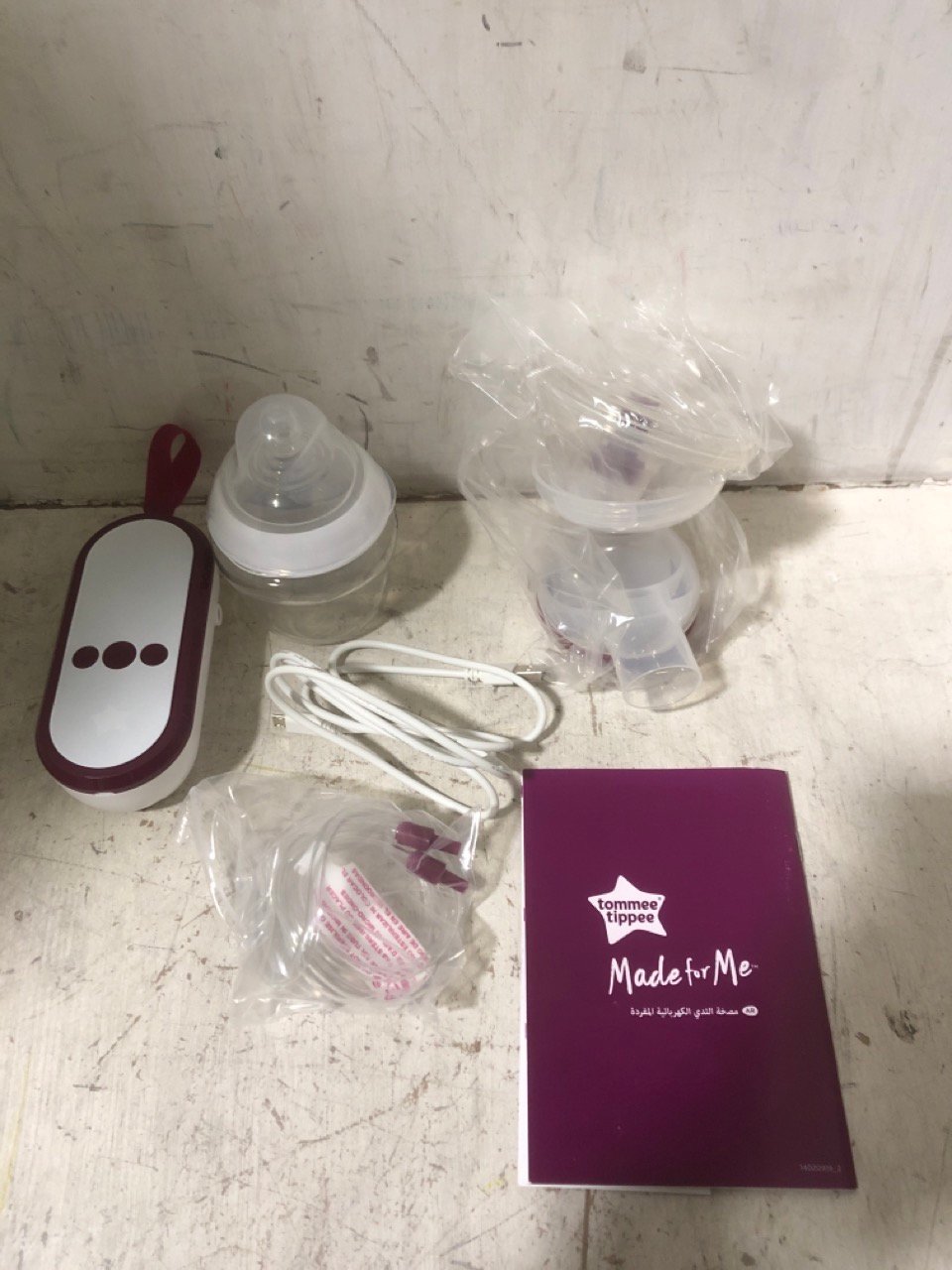 TOMMEE TIPPEE MADE FOR ME SINGLE ELECTRIC BREAST PUMP