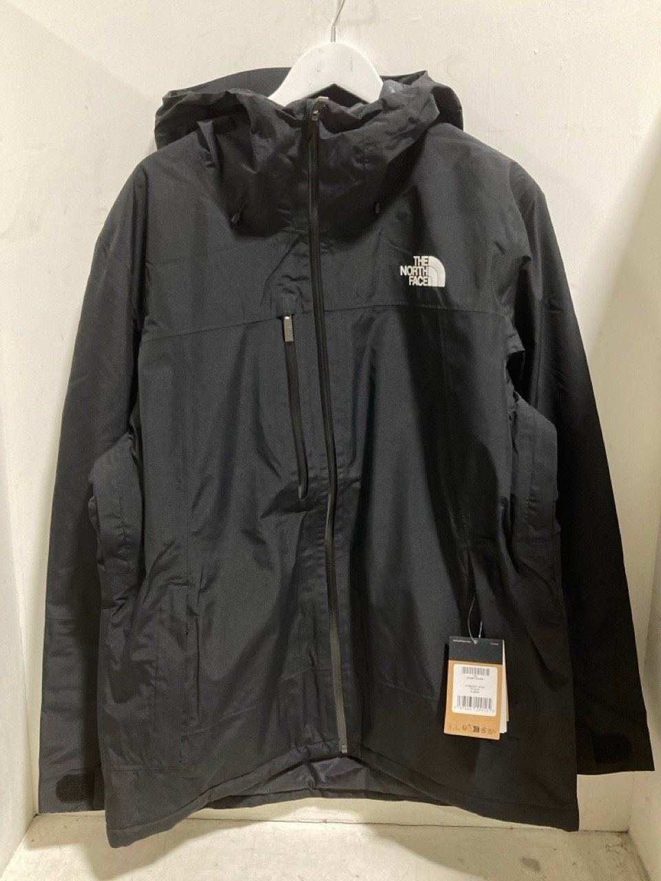 THE NORTH FACE DESCENDIT JACKET BLACK - SIZE XL