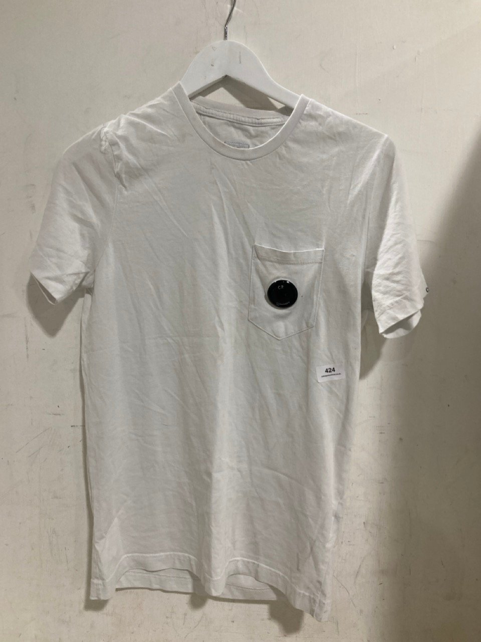 CP COMPANY WHITE T-SHIRT