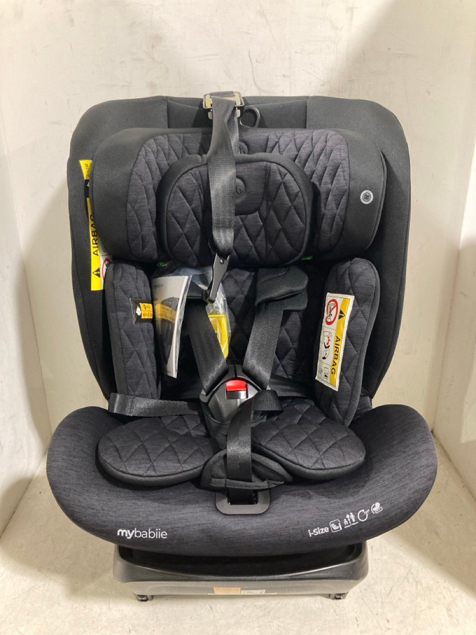 MY BABIIE 360° SPIN I-SIZE GROUP 0+/1/2/3 ISOFIX CAR SEAT - RRP £139