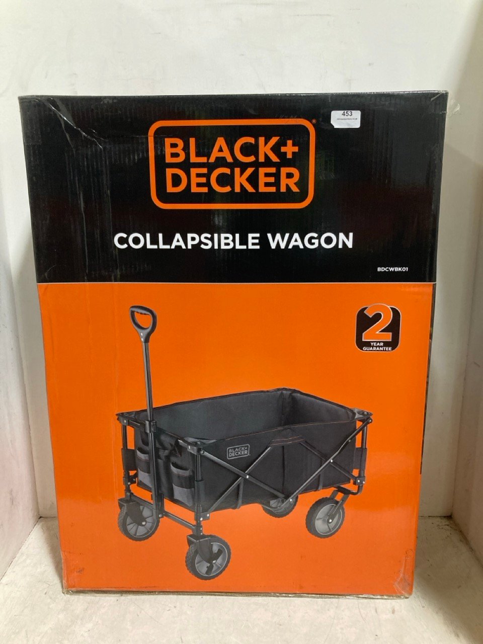 BLACK + DECKER COLLAPSIBLE GARDEN TROLLEY BDCWBK01