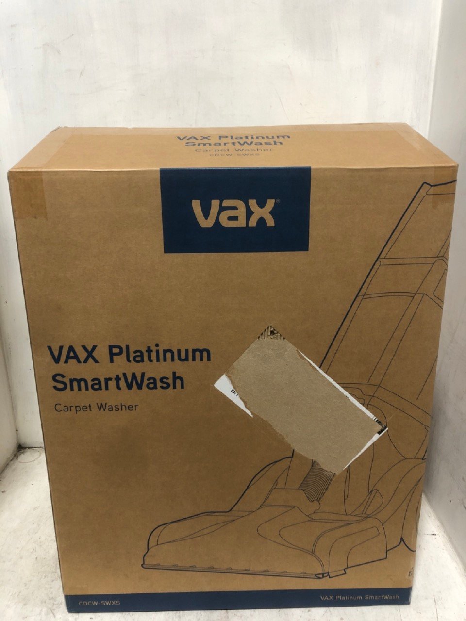 VAX PLATINUM SMARTWASH CARPET CLEANER CDCW-SWXS - RRP £299