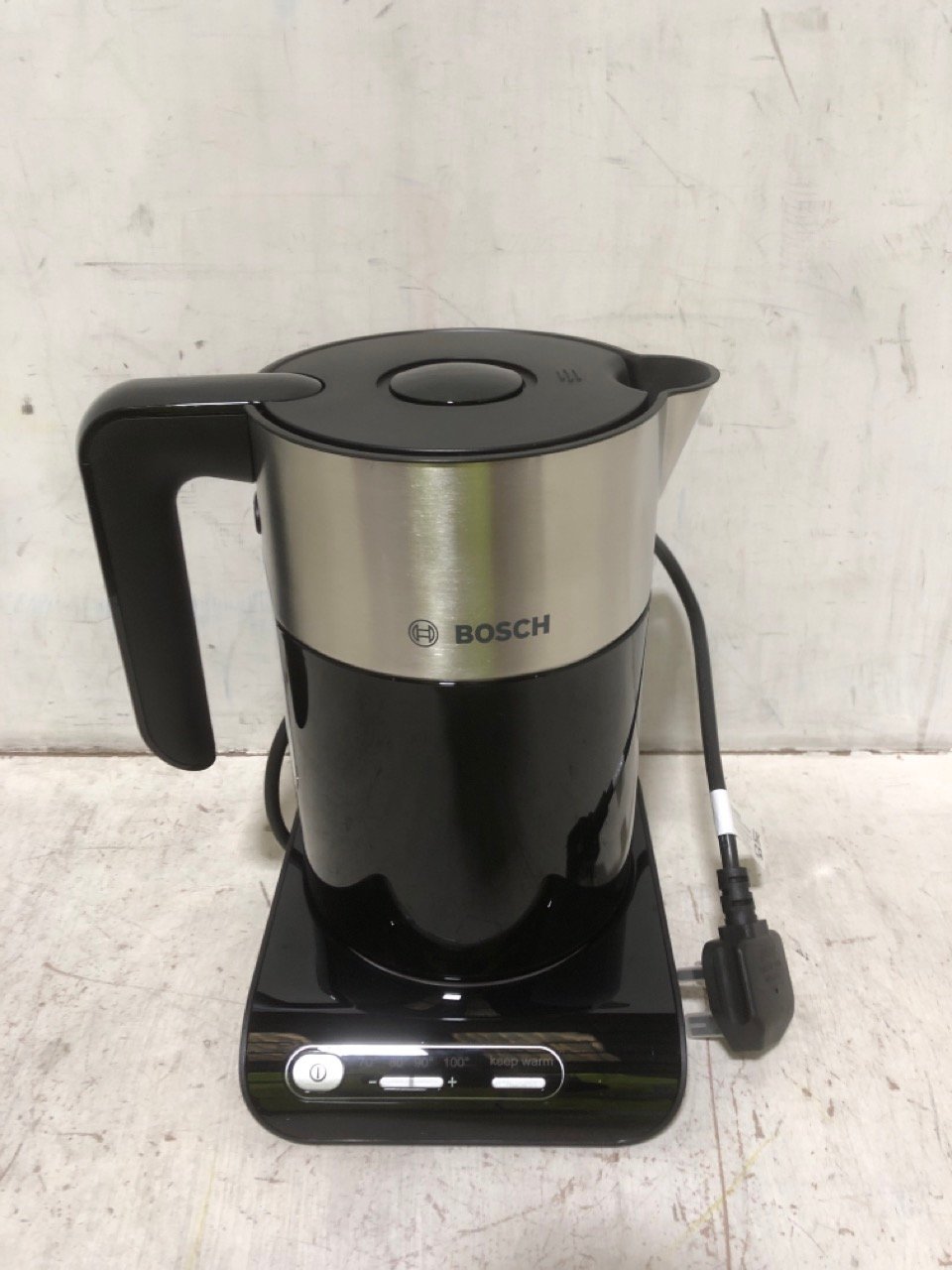 BOSCH STYLINE KETTLE BLACK TWKL8633GB