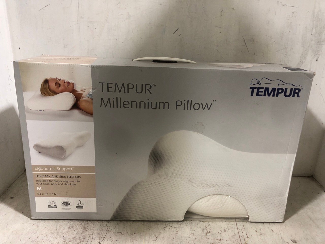 TEMPUR MILLENNIUM MEMORY FOAM PILLOW