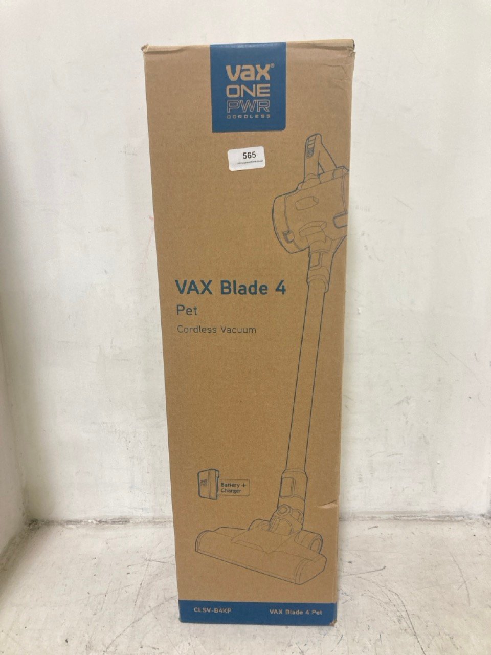 VAX ONE PWR BLADE 4 PET CORDLESS VACUUM CLEANER CLSV-B4KP - RRP £259