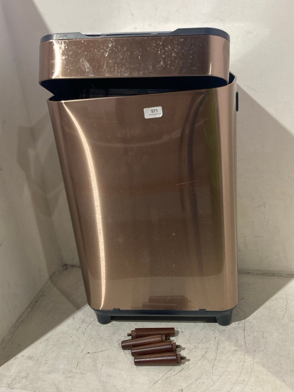 TOWER OZONE COPPER 65L SENSOR BIN