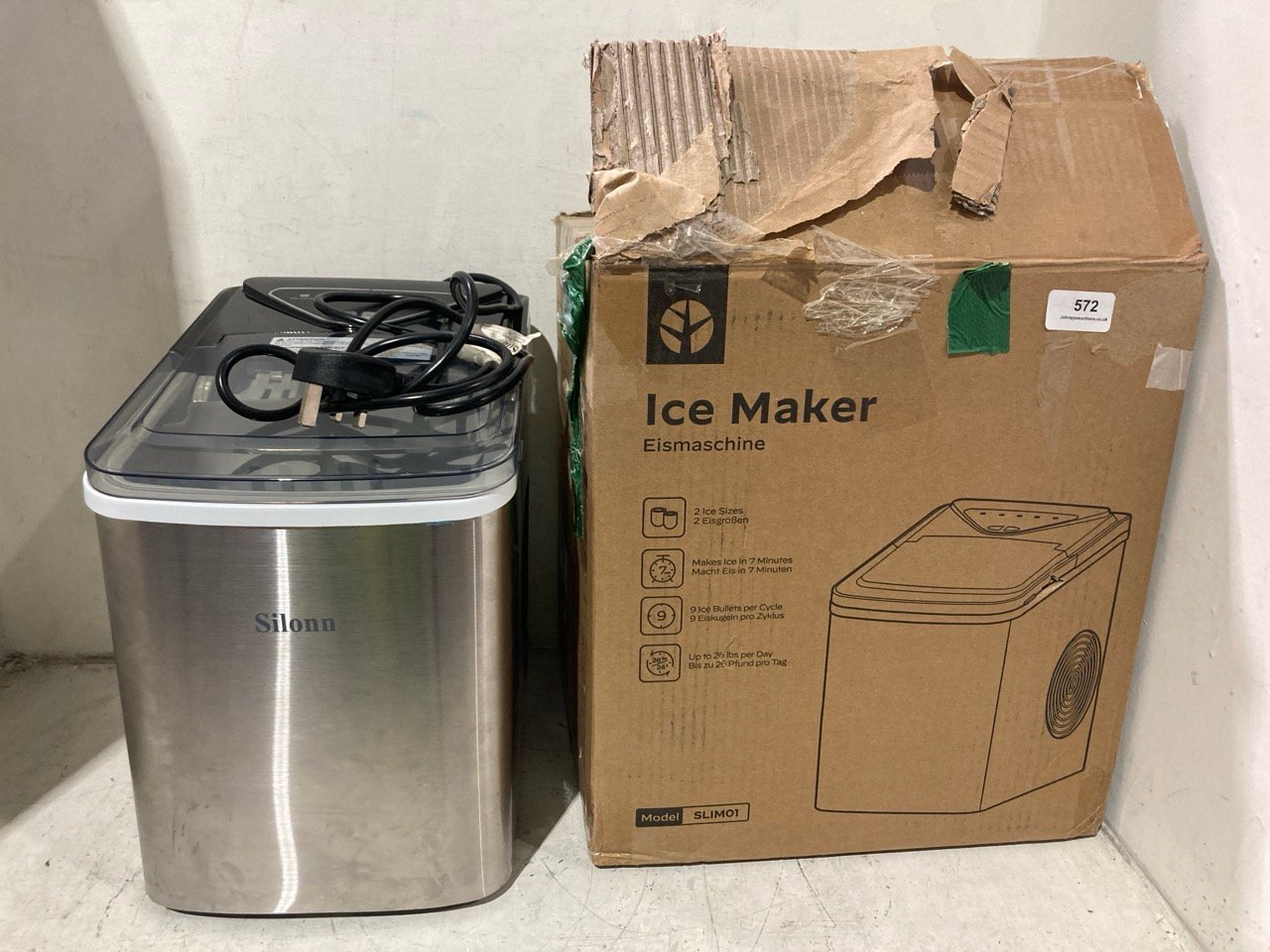 SILON ICE MAKER MACHINE SLIM01