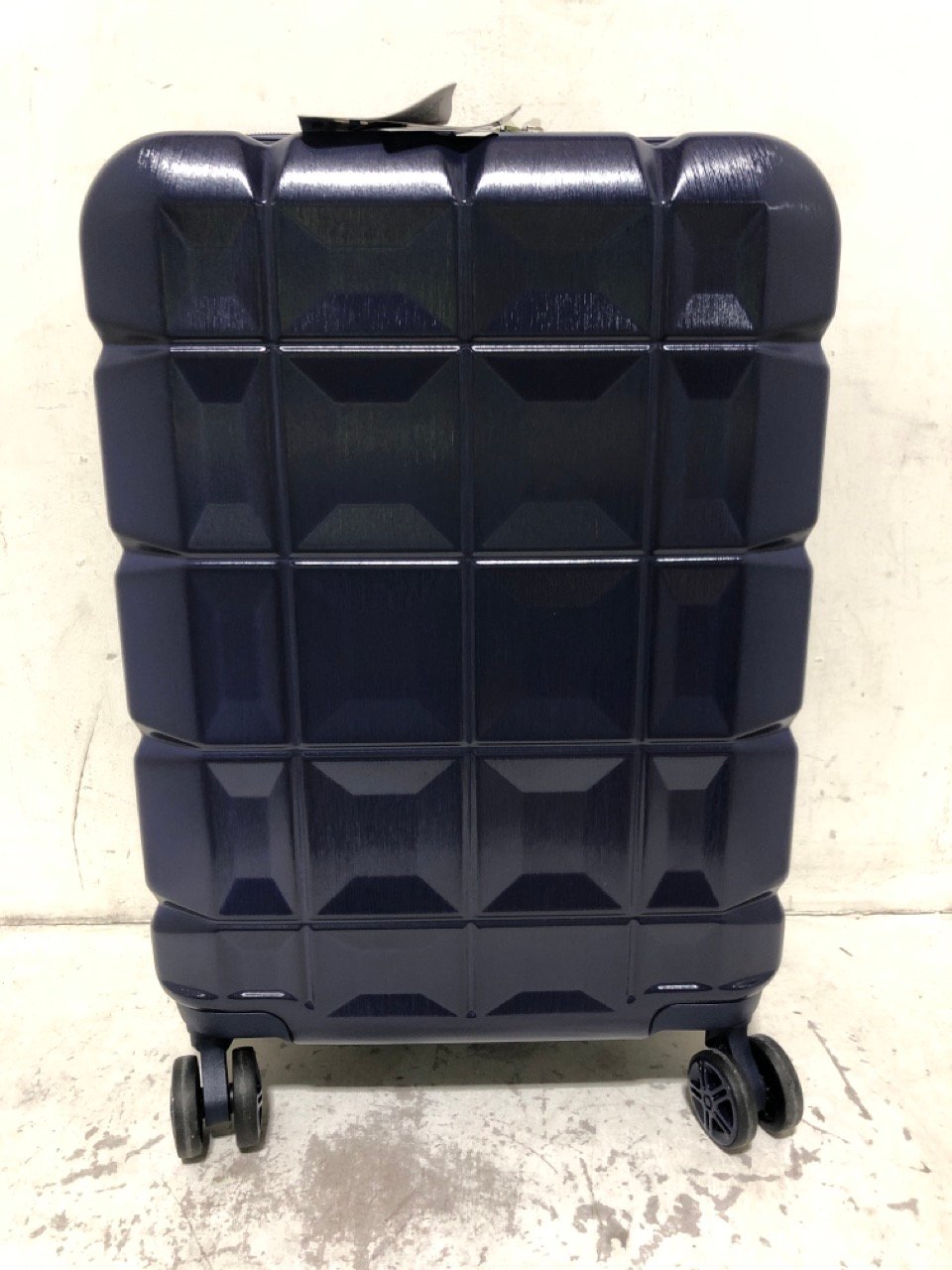 KONO NAVY 4 WHEEL SUITCASE