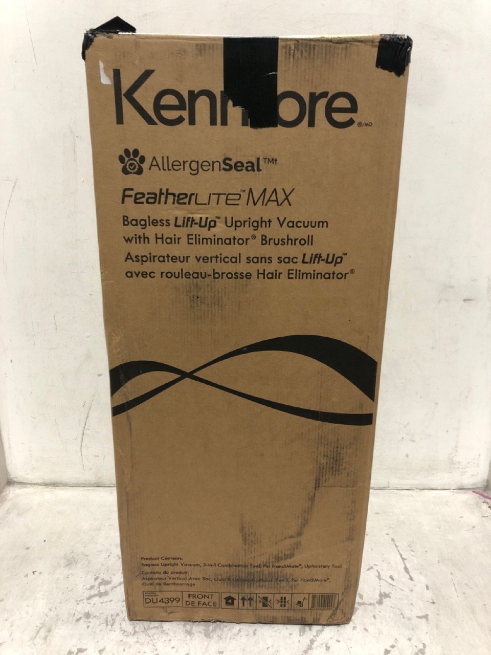 KENMORE FEATHERLITE LIFT-UP BAGLESS UPRIGHT VACUUM CLEANER DU4399 - RRP £246