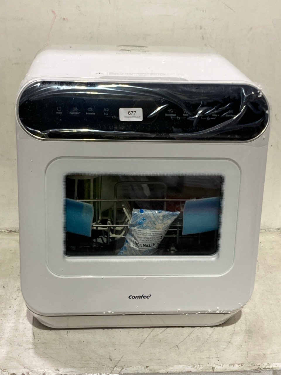 COMFEE MINI PLUS TABLE TOP DISHWASHER WHITE KWH-TD305-W - RRP £292