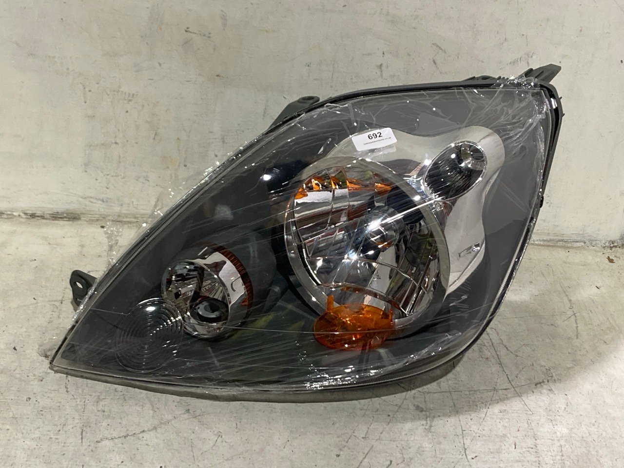 DEPO LEFT HAND HEAD LIGHT 431-1172L-RD-EM