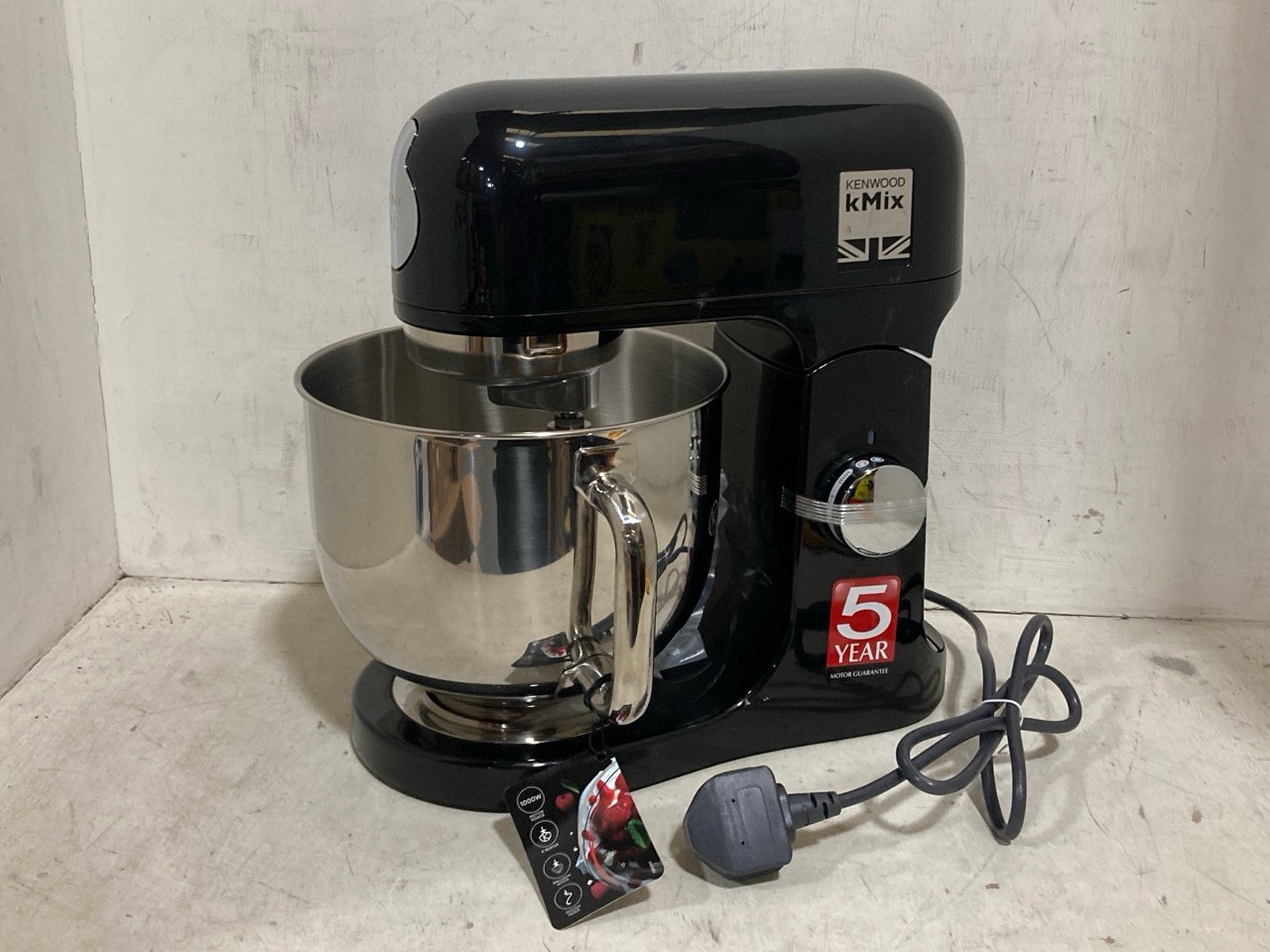 KENWOOD KMIX STAND MIXER BLACK KMX750AAB - RRP £419