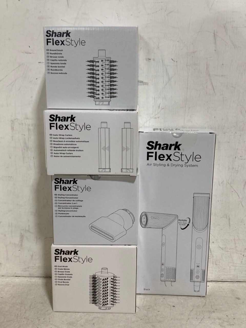 SHARK FLEXSTYLE AIR STYLING & HAIR DRYING SYSTEM WITH 4 ATTACHMENTS - RRP £269