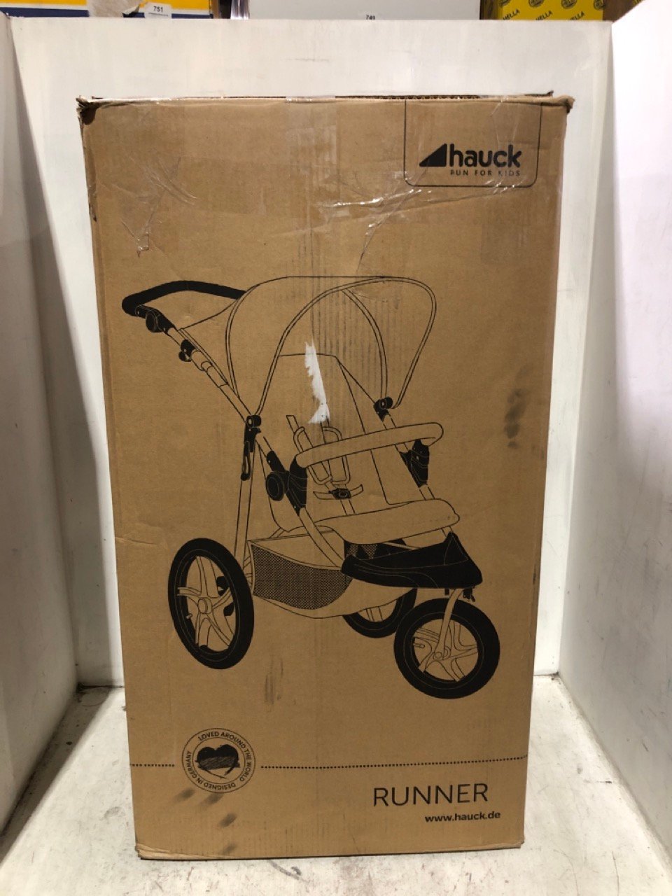 HAUCK RUNNER ALL TERRAIN PUSHCHAIR - RRP £149