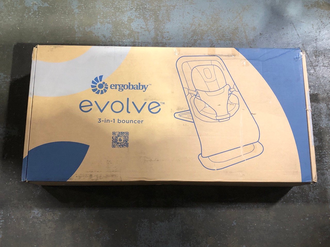 ERGOBABY EVOLVE 3-IN-1 BABY BOUNCER - RRP £190