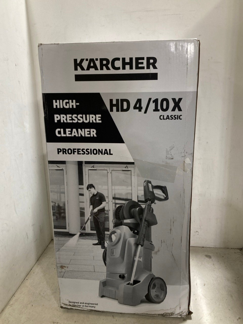 KARCHER HD 4/10 X CLASSIC PROFESSIONAL HIGH-PRESSURE WASHER 1.520-978.0 - RRP £354