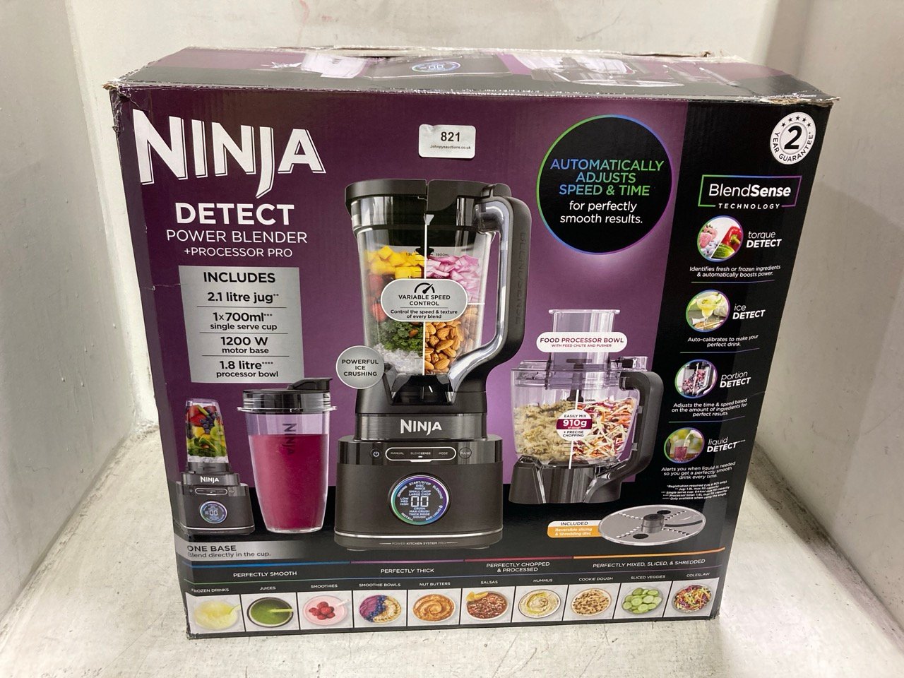 NINJA DETECT POWER BLENDER & PROCESSOR PRO TB401UK - RRP £229