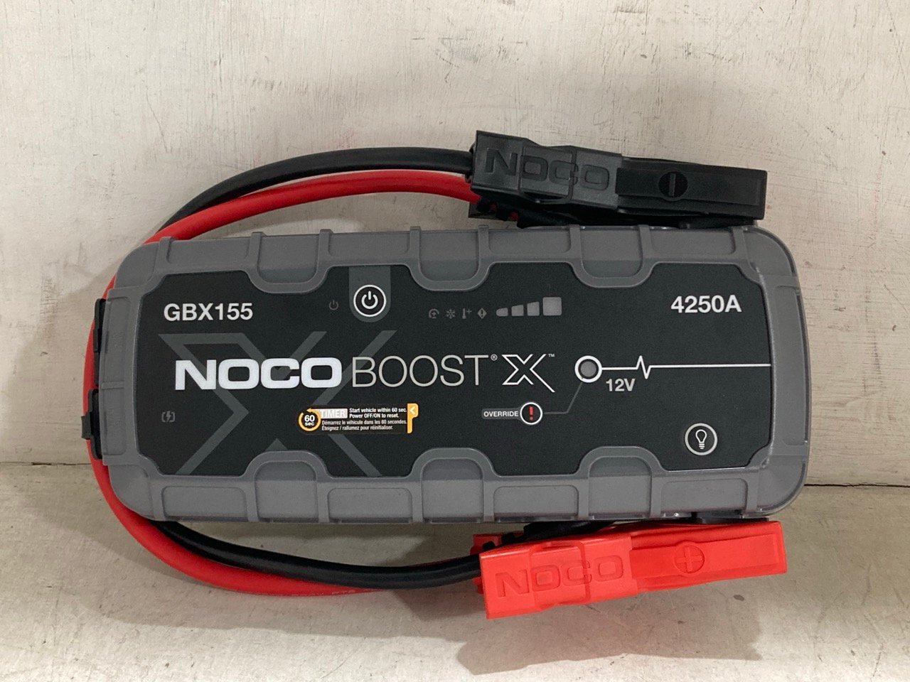 NOCO GBX155 BOOST X 4250A 12V ULTRASAFE PORTABLE LITHIUM JUMP STARTER - RRP £405